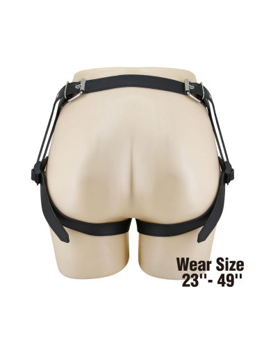 Pretty Love Caldric II Black & Blue Universal Harness Briefs