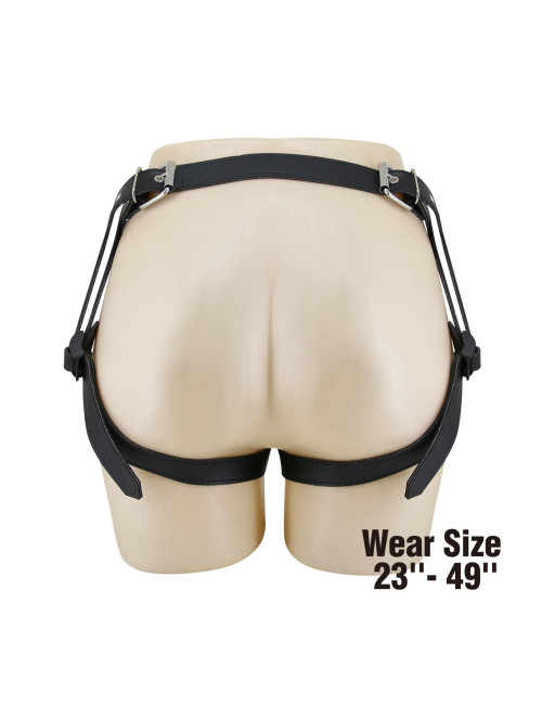 Pretty Love Caldric II Black & Blue Universal Harness Briefs