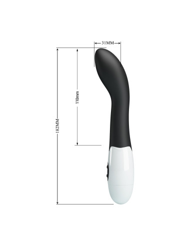 PRETTY LOVE - Bishop black, 30 vibration functions