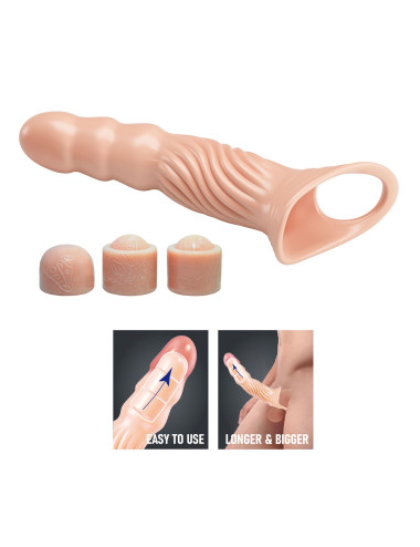 Pretty Love 3.0" Adjustable Penis Sleeve Extender
