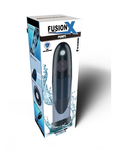 Hidden Desire Fusion X Automatic Aqua Penis Pump - Wodoodporna Pompka do Penisa dla Mężczyzn