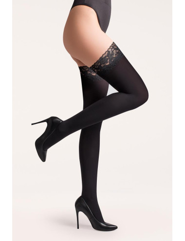 Gabriella Pończochy Classic Microfibre Czarne S/M