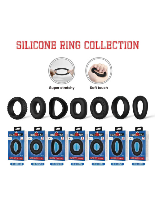Soft Silicone Ring - Elastyczny Pierścień Erekcyjny