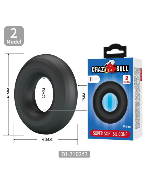 Soft Silicone Ring - Elastyczny Pierścień Erekcyjny