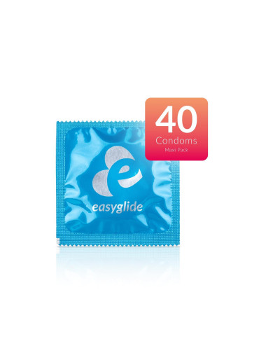 EasyGlide - Ribs and Dots Condoms 40 pcs