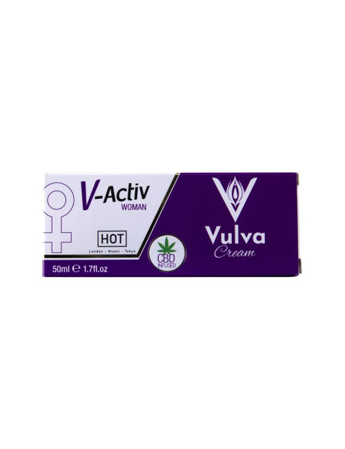 HOT V-Activ Vulva Cream - CBD 50ml