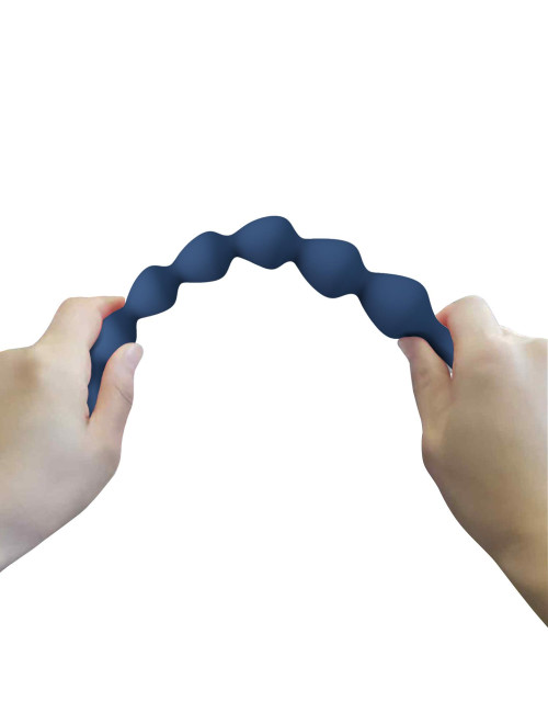 MR PLAY Anal Bead L – silikonowy koralik analny, wodoodporny, 26,7 cm – Zabawki Anal Pręty