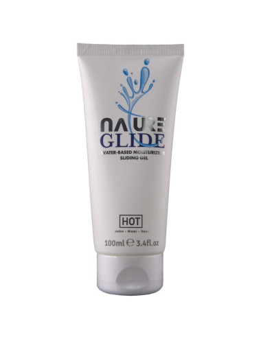 HOT Naturglide 100ml – Lubrykant na bazie wody, Afrodyzjak Żel, długotrwały poślizg