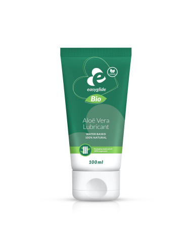 EasyGlide - Bio & Natural Waterbased Lubricant Aloe Vera 100 ml