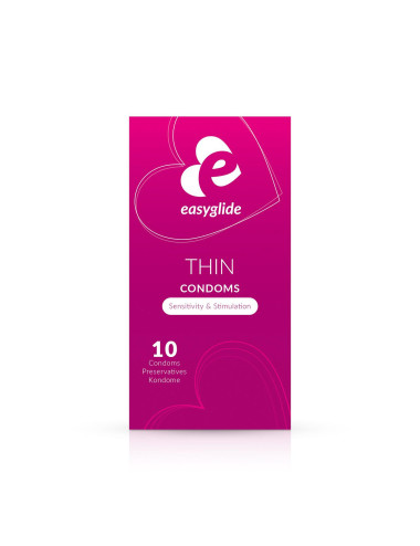 EasyGlide - Extra Thin Condoms 10 pcs