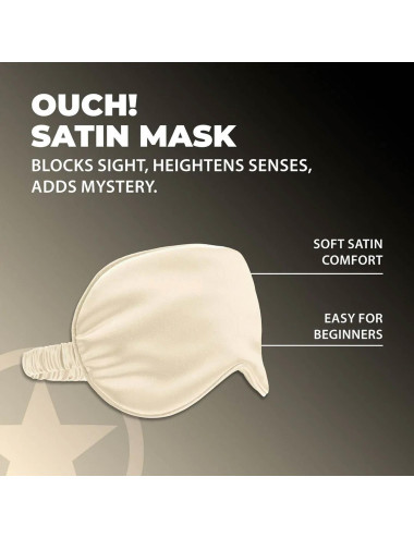 Satin Mask - Gold