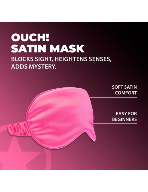 Satin Mask - Pink