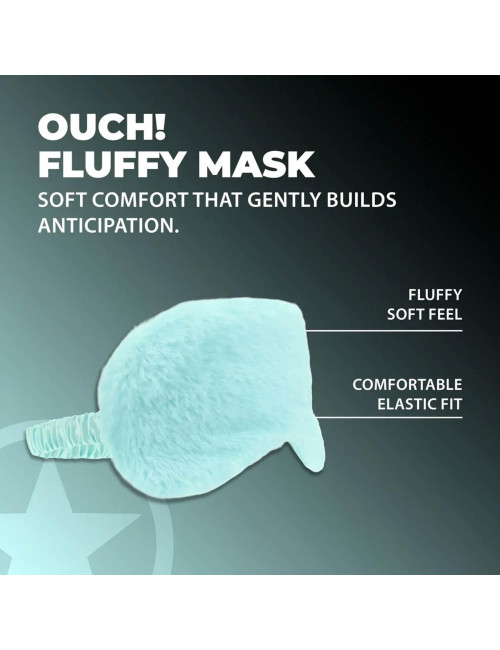 Fluffy Mask - Powder Blue