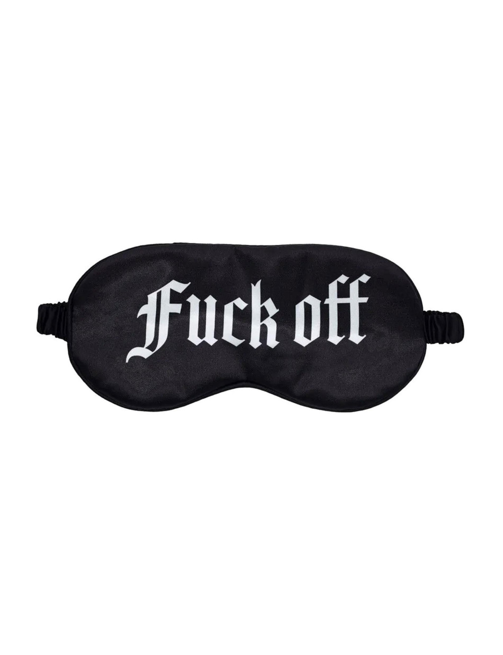 Fuck Off - Printed Satin Mask