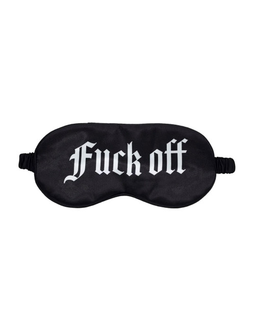 Fuck Off - Printed Satin Mask