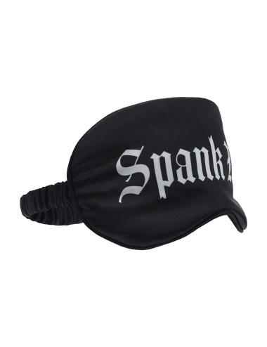Spank Me - Printed Satin Mask