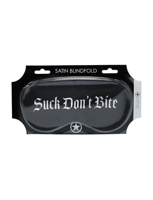 Suck Don't Bite - Printed Satin