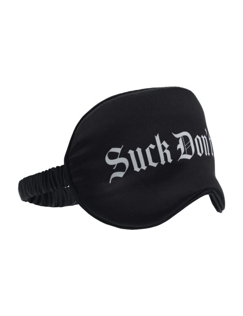 Suck Don't Bite - Printed Satin