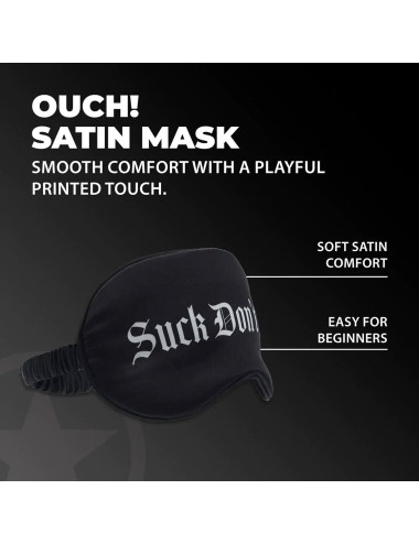 Suck Don't Bite - Printed Satin