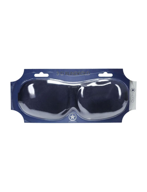 Ouch! 3D Mask – Granatowa Ergonomiczna Maska do Oczu