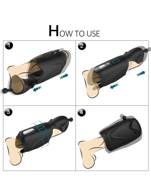 Male penis masturbator