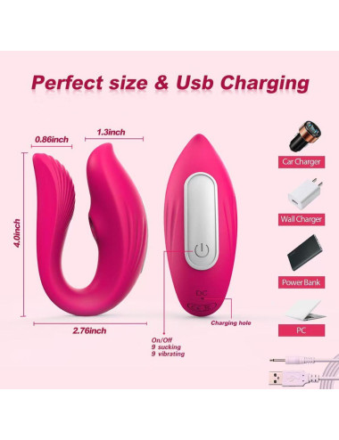 Vibrator - pink - app control