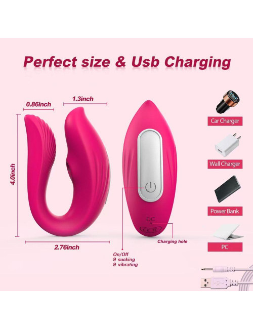 Vibrator - pink - app control