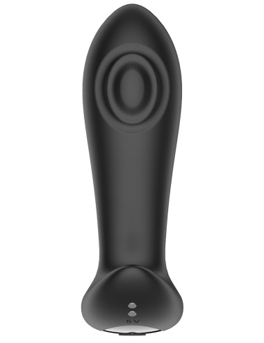 Dual tapping anal plug