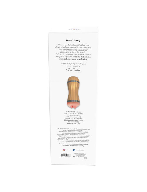 Masturbator- Bevis - 36 functions USB
