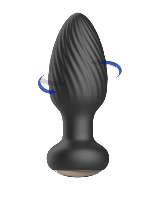Rotating anal plug