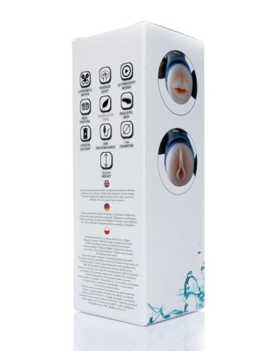 Masturbator-Vagina Double Delight 35 function USB
