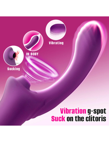Suking G Spot Vibrator Red