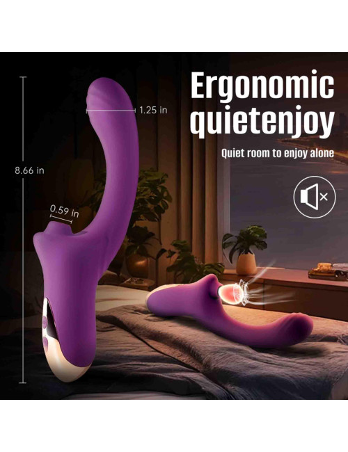 Suking G Spot Vibrator Red