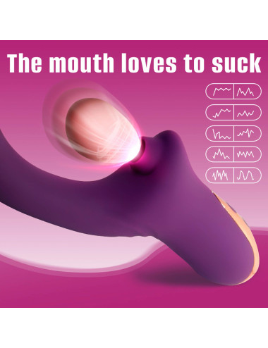 Suking G Spot Vibrator Red