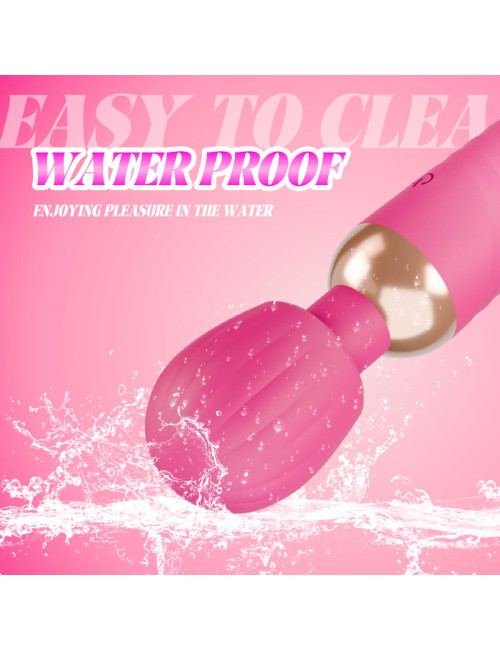 Little Fairy Wand Pink - Masażer i Wibrator, Zabawki erotyczne, silikon medyczny, 10 trybów