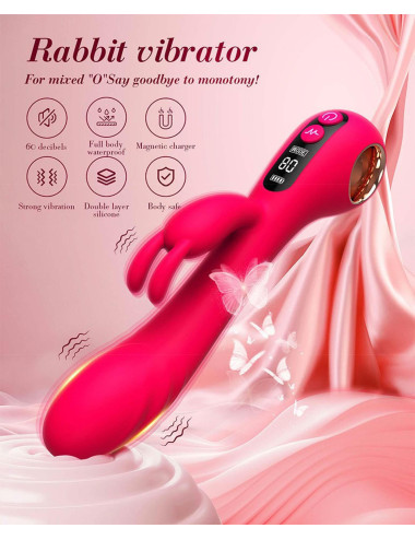 Rabbit G-Spot & Clitoral Dual Stimulation Vibrator