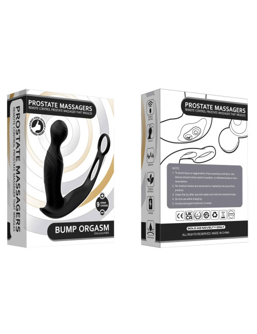 B - Series Cute Wiggle Zdalnie Sterowany Masażer Prostaty
