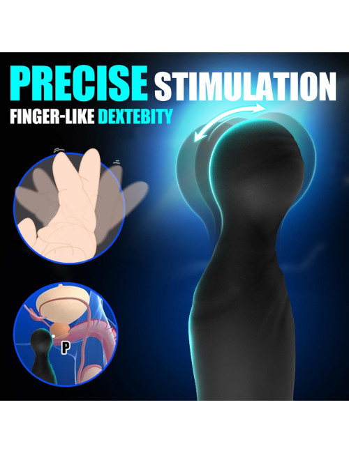 B - Series Cute Wiggle Zdalnie Sterowany Masażer Prostaty