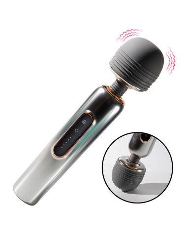 WAND MASSAGERS SHINING METALLIC LUSTER
