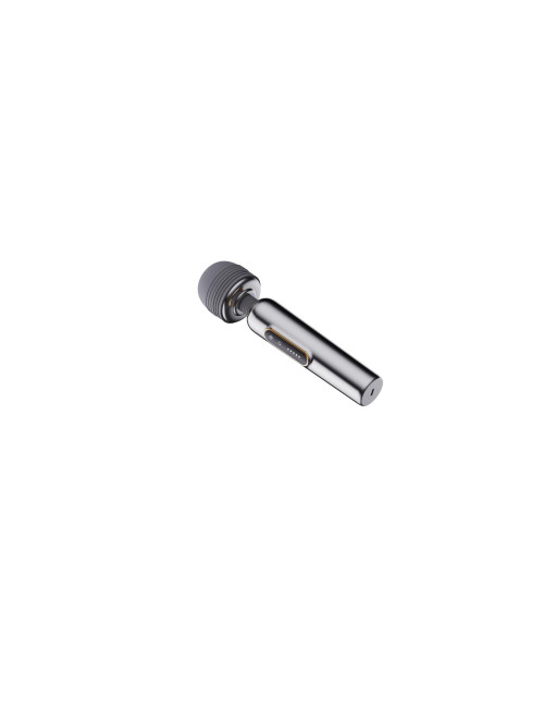 Masażer Wand WAND MASSAGERS SHINING METALLIC LUSTER - 5 poziomów, wibrator, cichy, USB