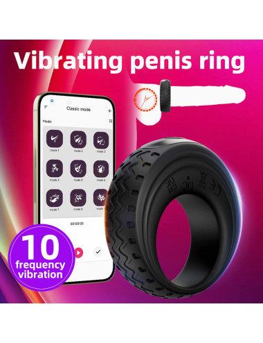 App-Controlled Vibrating Cock Ring