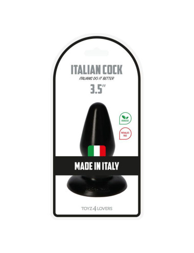 Plug-Italian Cock 3,5Black