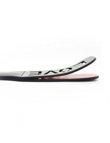Pejcz-Paletta Doppia Double Spank Paddle Love black