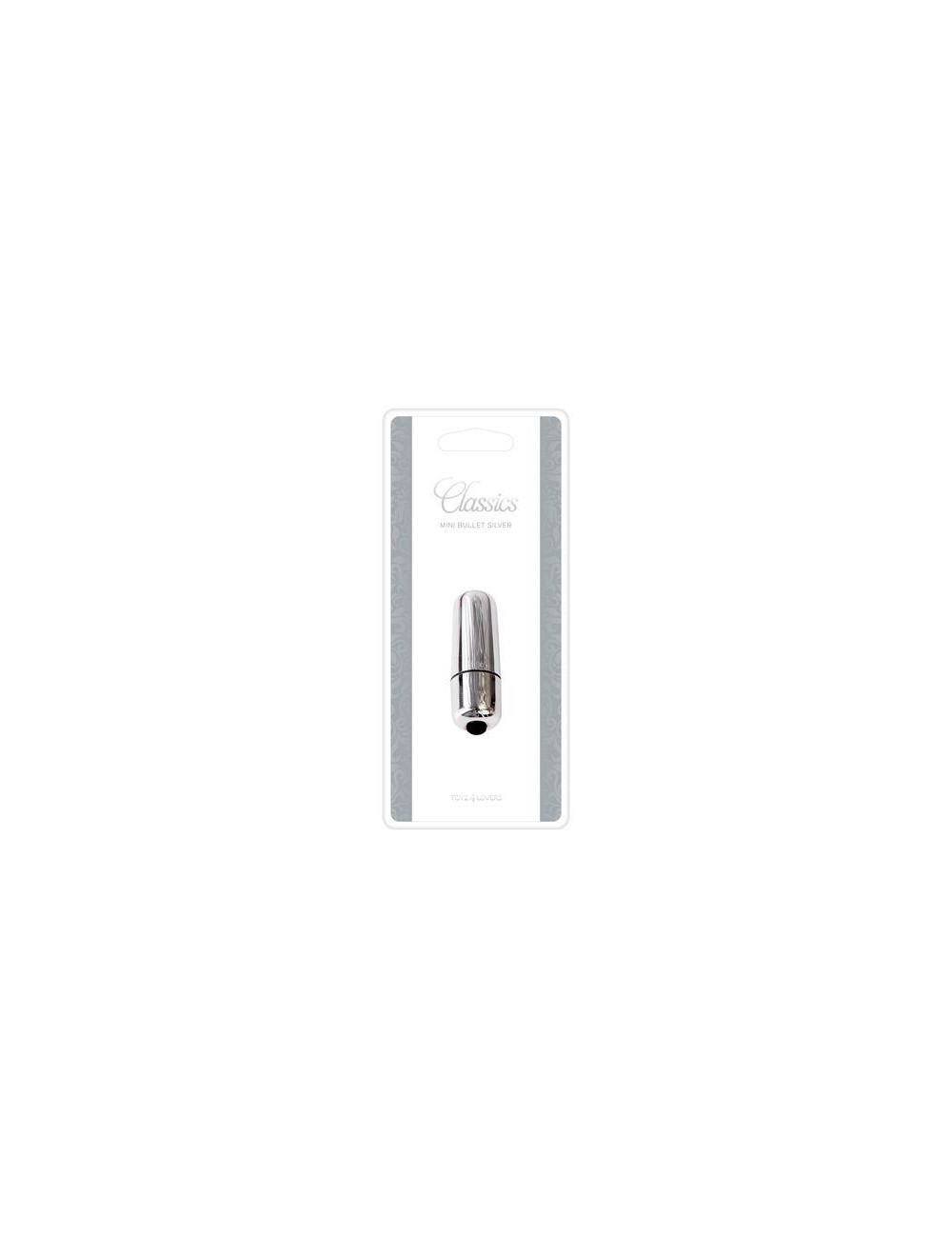 Wibrator-MINI VIBRATORE BULLET CLASSICS SILVER