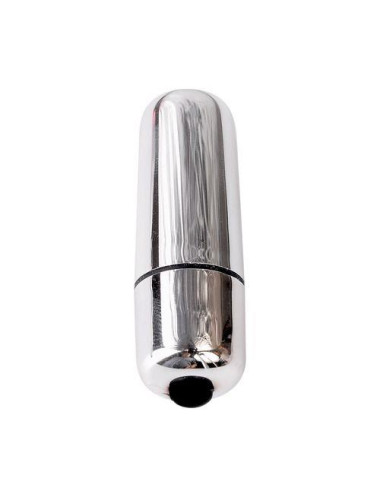 Wibrator-MINI VIBRATORE BULLET CLASSICS SILVER