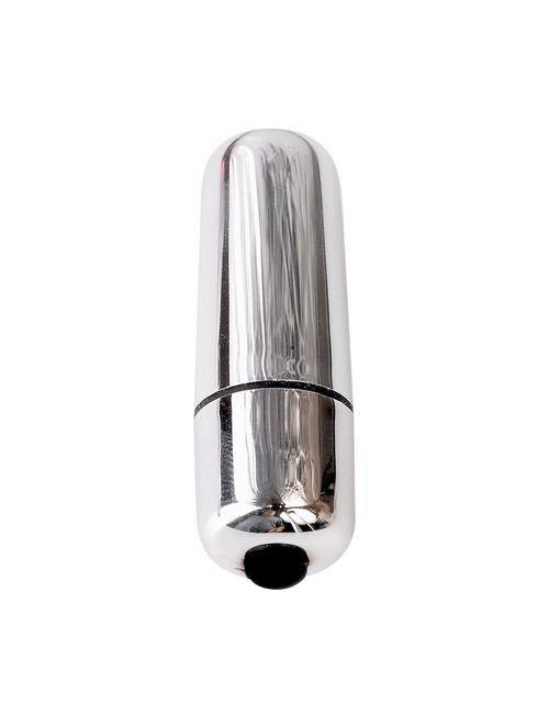 Wibrator-MINI VIBRATORE BULLET CLASSICS SILVER