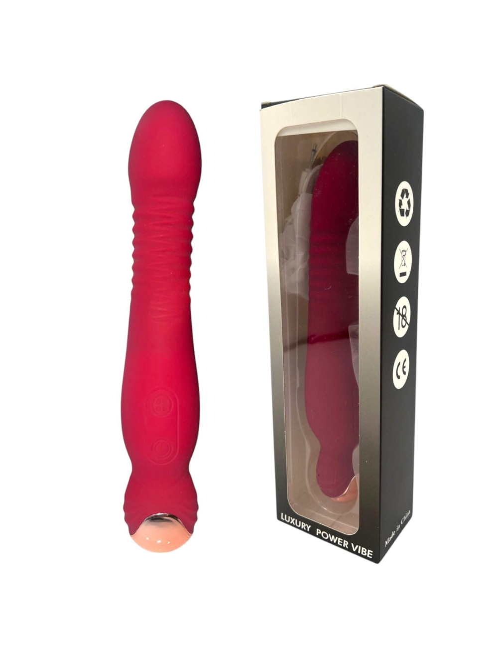 Power Escorts - Ron - Luxury Silicone Vibrator - Rechargeable