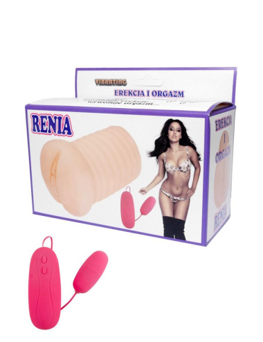 Masturbator-Vagina z wibracją 650g-RENIA