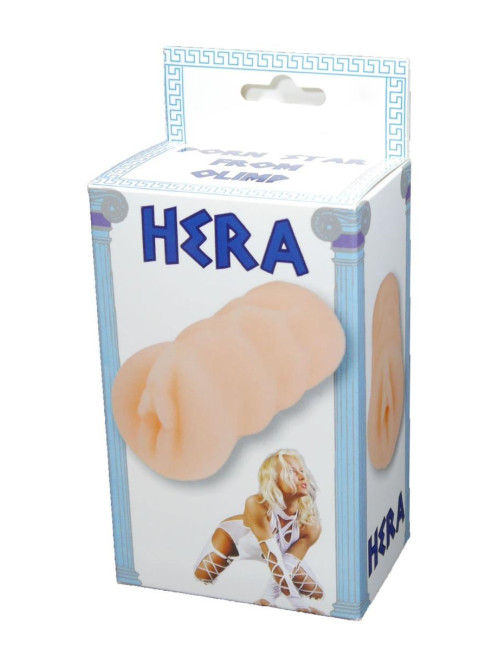 Masturbator Waginy HERA 225g CyberSkin – Realistyczna Pochwa 12 cm