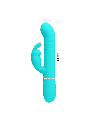 PRETTY LOVE - Coale Twinkled Tenderness, 7 vibration functions 4 rotation functions 4 thrusting settings